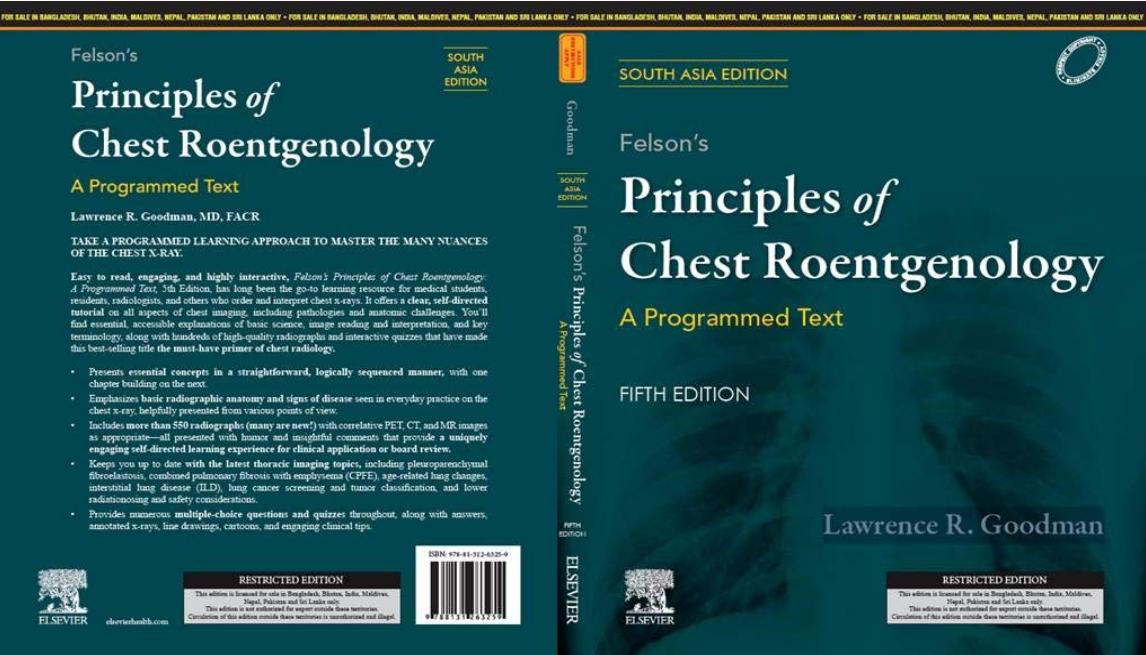 Felson's Principles of Chest Roentgenology: A Programmed Text, 5e0South Asia Edition